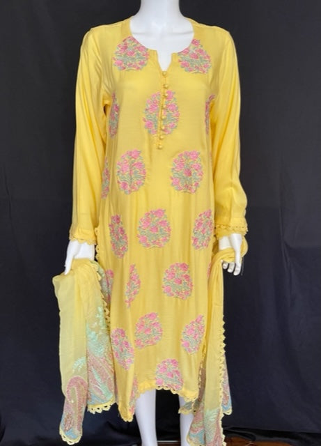 Khaadi - Yellow 2 Piece Suit