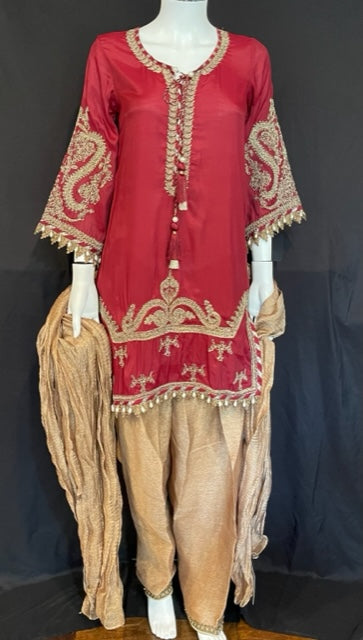 Sana Safinaz - Maroon Shirt